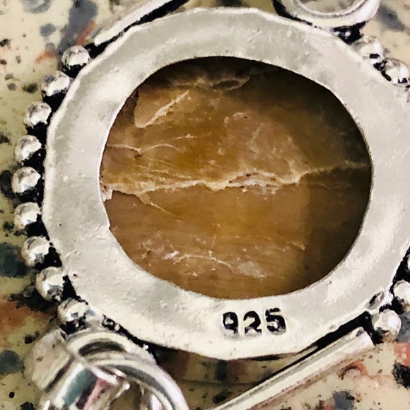 S.S. Mother of Pearl Bracelet Toggle Closu… - Picture 9 of 9